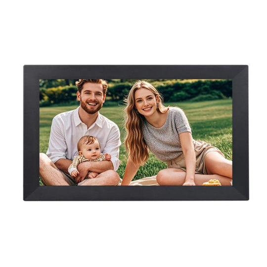 17 inch LCD Display Cloud Photo Frame 1G+32GB 3326C Quad-Core CPU Android 7.0, Plug:US Plug(Black)
