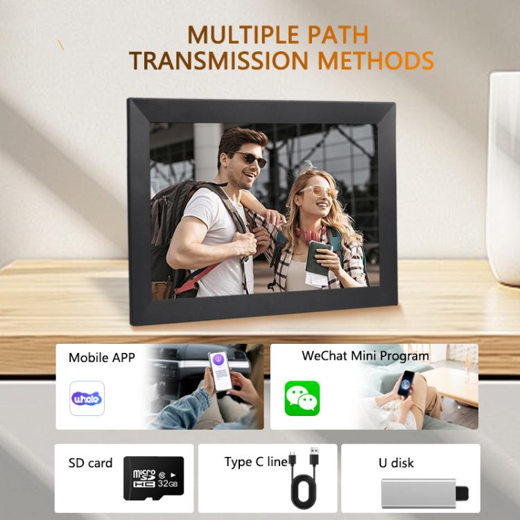 17 inch LCD Display Cloud Photo Frame 1G+32GB 3326C Quad-Core CPU Android 7.0, Plug:AU Plug(White) - 15 inch Above by buy2fix | Online Shopping UK | buy2fix