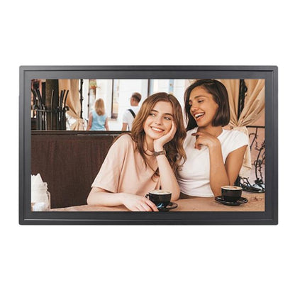 18.5 inch LCD Display Cloud Photo Frame 1G+32GB 3126C Quad-Core CPU Android 6.0, Plug:US Plug(Black) - 15 inch Above by buy2fix | Online Shopping UK | buy2fix