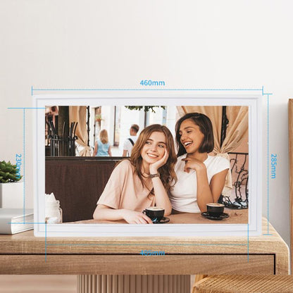 18.5 inch LCD Display Cloud Photo Frame 1G+32GB 3126C Quad-Core CPU Android 6.0, Plug:US Plug(Black) - 15 inch Above by buy2fix | Online Shopping UK | buy2fix