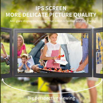 21.5 inch LCD Display Cloud Photo Frame 1G+32GB 3326C Quad-Core CPU Android 7.0, Plug:AU Plug(White) - 15 inch Above by buy2fix | Online Shopping UK | buy2fix