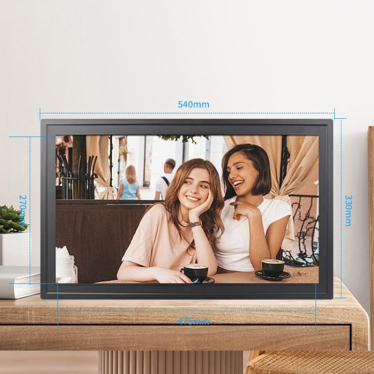 21.5 inch LCD Display Cloud Photo Frame 1G+32GB 3326C Quad-Core CPU Android 7.0, Plug:US Plug(White) - 15 inch Above by buy2fix | Online Shopping UK | buy2fix