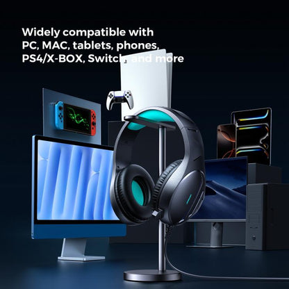 JOYROOM JHead JR-HG2 Gaming Headset(Black) - Multimedia Headset by JOYROOM | Online Shopping UK | buy2fix