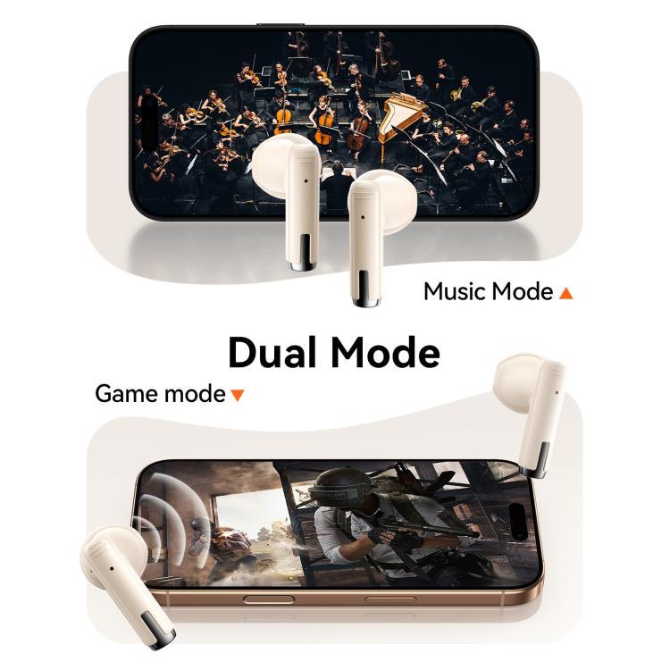 JOYROOM Jpods JR-PB3 True Wireless Earphones(Beige) - Bluetooth Earphone by JOYROOM | Online Shopping UK | buy2fix