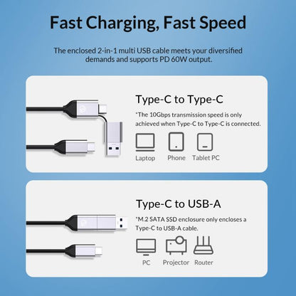 ORICO 6819C3 2.5 / 3.5 inch HDD / SSD Single Bay SATA Drive Docking Station, EU Plug (Black) - HDD Enclosure by ORICO | Online Shopping UK | buy2fix