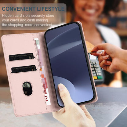 For Google Pixel 10 Pro XL Embossed Multi-functional Wallet Retro Leather Phone Case(Pink) - Google Cases by buy2fix | Online Shopping UK | buy2fix