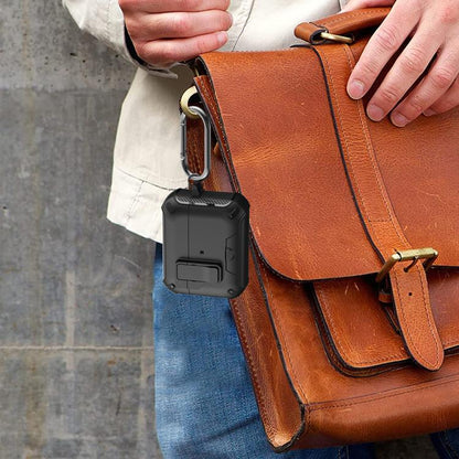 For AirPods Pro Wireless Bluetooth Earphones MagSafe Holder Protective Case(Blue) - For AirPods Pro by buy2fix | Online Shopping UK | buy2fix