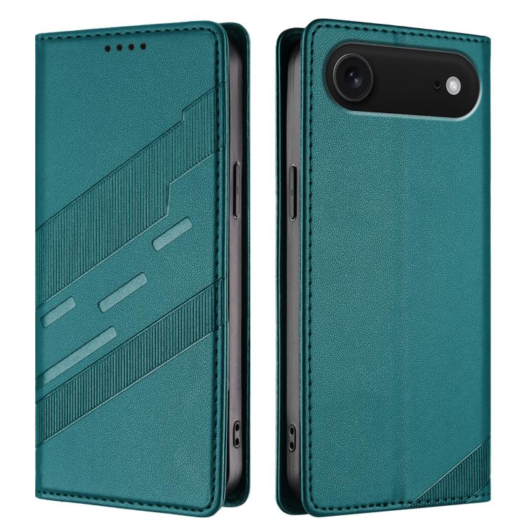 For iPhone Air Embossed Multi-functional Wallet Retro Leather Phone Case(Dark Green) - iPhone Air Cases by buy2fix | Online Shopping UK | buy2fix