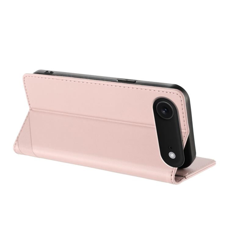 For iPhone Air Embossed Multi-functional Wallet Retro Leather Phone Case(Pink) - iPhone Air Cases by buy2fix | Online Shopping UK | buy2fix