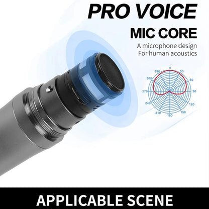 XTUGA M6604S-H Diversity Wireless Microphone System 4 Channel UHF Handheld Microphone - Microphone by XTUGA | Online Shopping UK | buy2fix