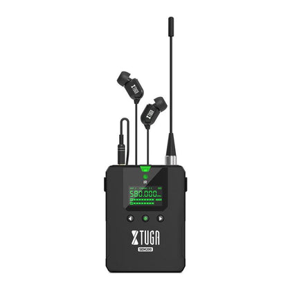XTUGA SEM200 Wireless Stereo Stage Performance Professional In-ear Monitor System One BodyPack - Microphone by XTUGA | Online Shopping UK | buy2fix
