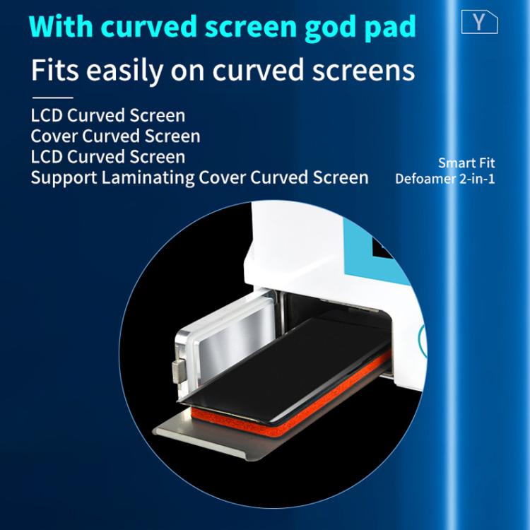 BEST B-528 4 in 1 7 inch Intelligent Laminating and Defoaming Machine Built-in Vacuum Pump, Plug:UK Plug - Laminator Machine by BEST | Online Shopping UK | buy2fix