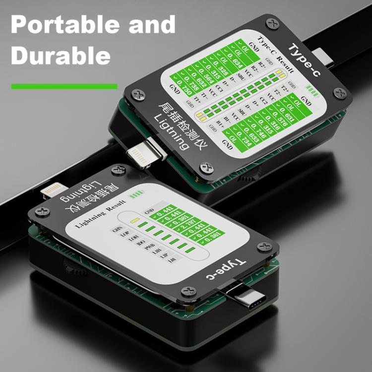 BEST VB-U4 Type-C / Lighting Interface Automatic Tail Plug Detector - Test Tools by BEST | Online Shopping UK | buy2fix