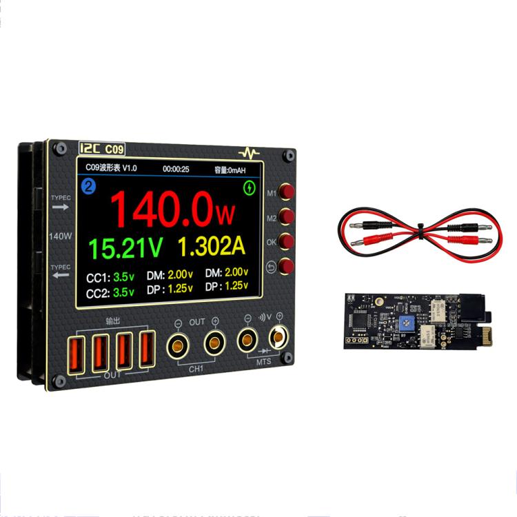 i2C C09 Charge Detection / Voltage Measurement Digital Waveform Ammeter, Model:With Expansion  Board - Test Tools by i2C | Online Shopping UK | buy2fix