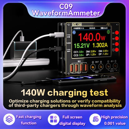 i2C C09 Charge Detection / Voltage Measurement Digital Waveform Ammeter, Model:With Expansion  Board - Test Tools by i2C | Online Shopping UK | buy2fix