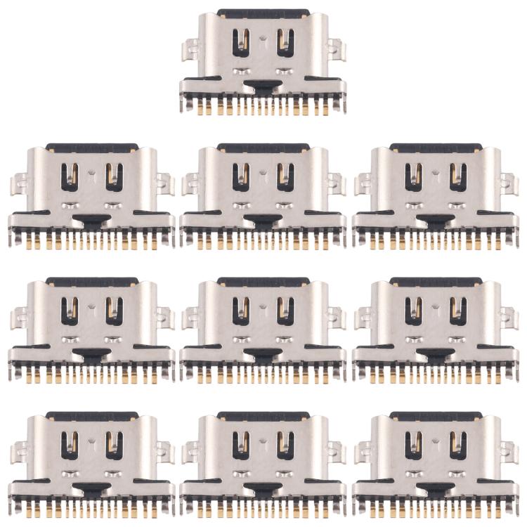 For vivo S20 5G V2429A 10pcs Original Charging Port Connector - Single Tail Connector by buy2fix | Online Shopping UK | buy2fix