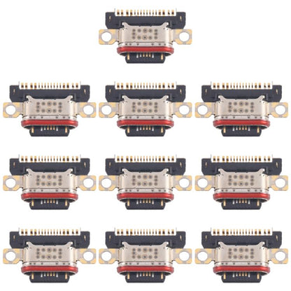 For vivo X Fold2 10pcs Original Charging Port Connector - Single Tail Connector by buy2fix | Online Shopping UK | buy2fix