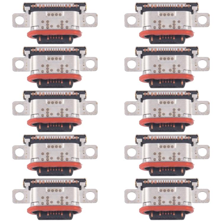 For vivo X100s 10pcs Original Charging Port Connector - Single Tail Connector by buy2fix | Online Shopping UK | buy2fix