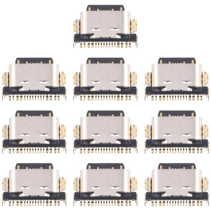 For vivo Y37 5G 10pcs Original Charging Port Connector - Single Tail Connector by buy2fix | Online Shopping UK | buy2fix