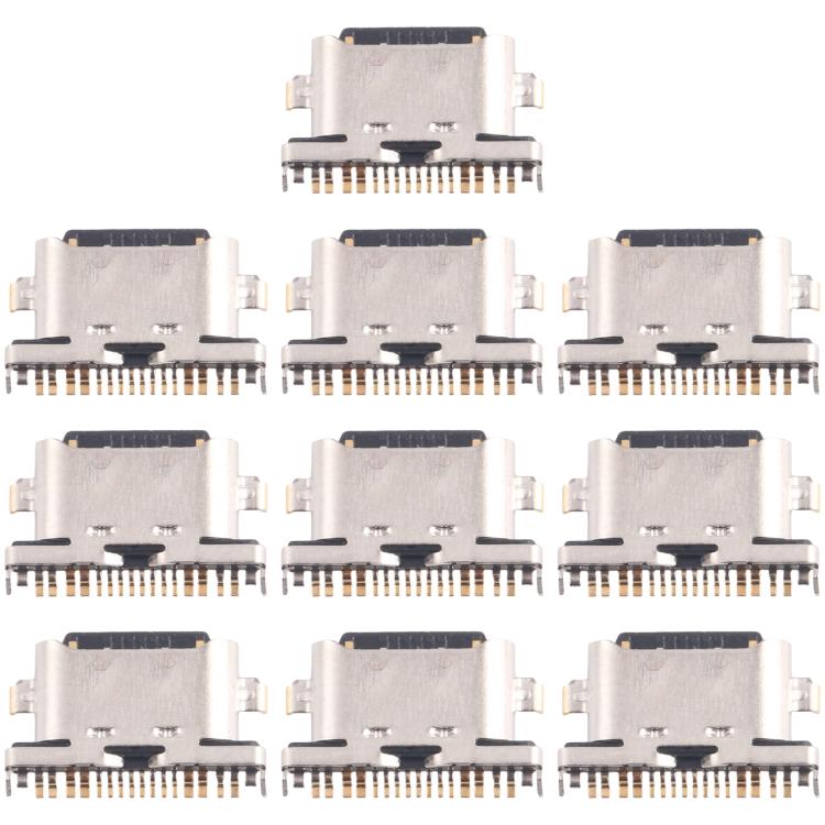 For vivo S17T 10pcs Original Charging Port Connector - Single Tail Connector by buy2fix | Online Shopping UK | buy2fix