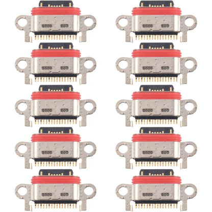 For OnePlus Nord 2 5G 10pcs Original Charging Port Connector - Tail Connector by buy2fix | Online Shopping UK | buy2fix