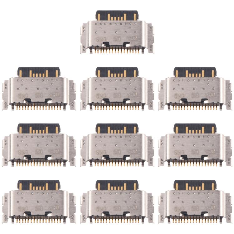 For Xiaomi Redmi Note 11T Pro 10pcs Original Charging Port Connector - Tail Connector by buy2fix | Online Shopping UK | buy2fix