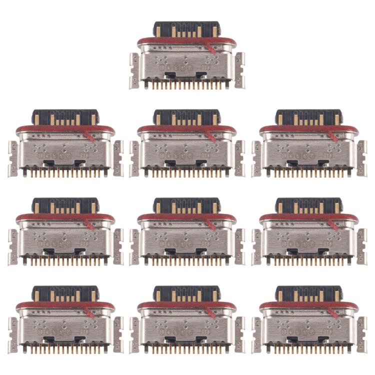 For Xiaomi Redmi Note 13 Pro 5G 10pcs Original Charging Port Connector - Tail Connector by buy2fix | Online Shopping UK | buy2fix