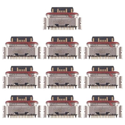 For Xiaomi Redmi K70E 10pcs Original Charging Port Connector - Tail Connector by buy2fix | Online Shopping UK | buy2fix
