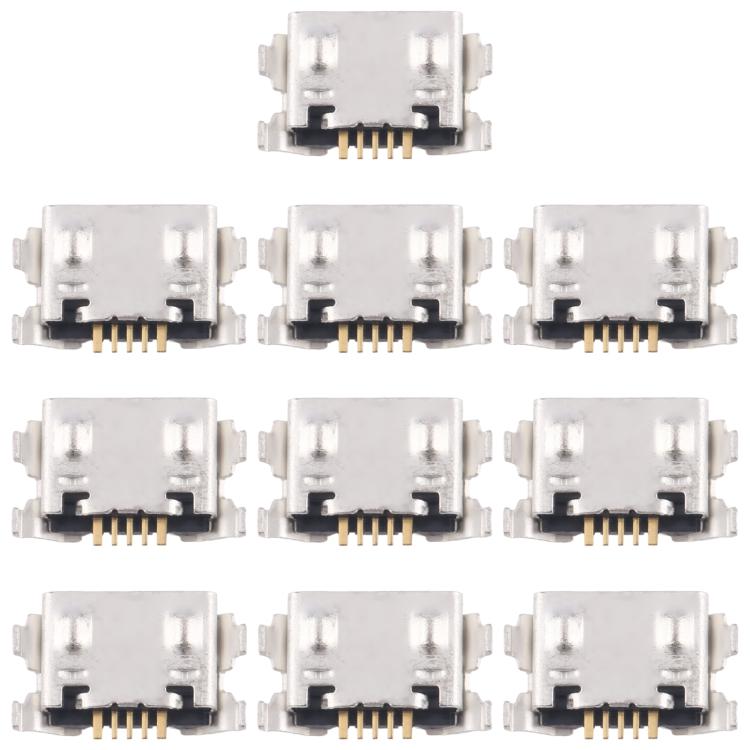 For Motorola Moto E 2020 10pcs Original Charging Port Connector - Others by buy2fix | Online Shopping UK | buy2fix
