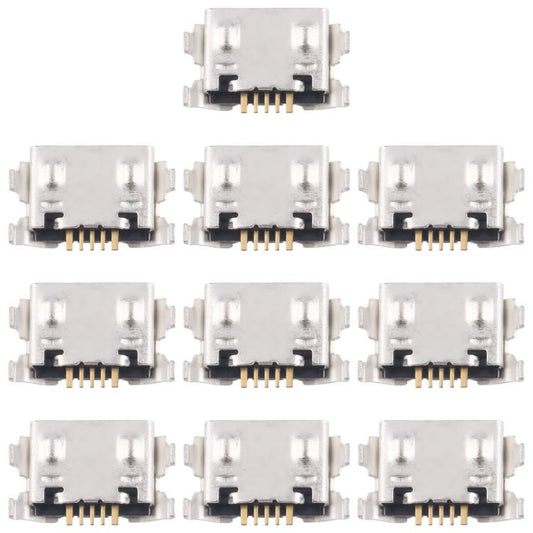 For Motorola Moto E 2020 10pcs Original Charging Port Connector - Others by buy2fix | Online Shopping UK | buy2fix
