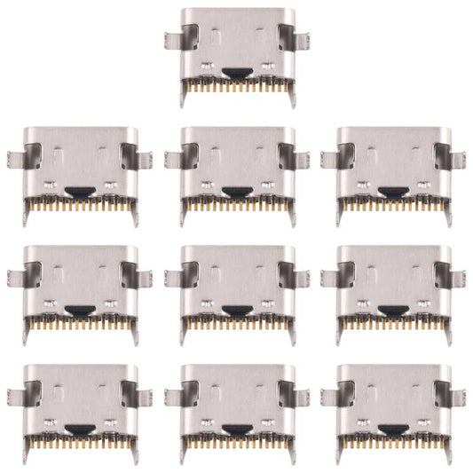 For Motorola Moto G Pure 10pcs Original Charging Port Connector - Others by buy2fix | Online Shopping UK | buy2fix