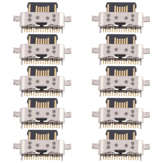 For Motorola Moto G50 5G 10pcs Original Charging Port Connector - Others by buy2fix | Online Shopping UK | buy2fix