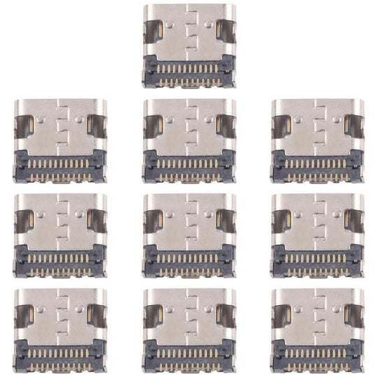10pcs Original 12 Pin Charging Port Connector, Model:Four-pin Contacts