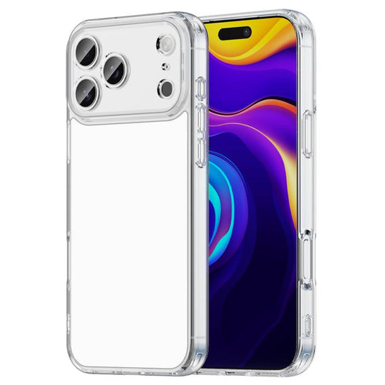 For iPhone 17 Pro Max PC Hybrid TPU Airbag Shockproof Phone Case(Transparent)