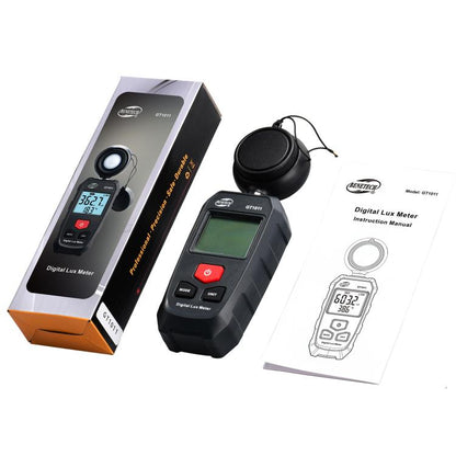 BENETECH GT1011 Digital Lux Meter Industrial Lighting Measuring - Light & Sound Meter by BENETECH | Online Shopping UK | buy2fix