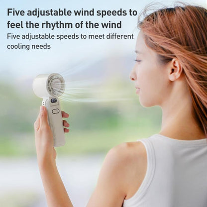 RD21 Folding Cooling Handheld Fan(Blue) - Electric Fans by buy2fix | Online Shopping UK | buy2fix