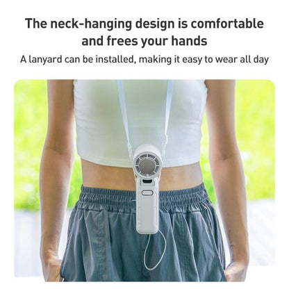 RD21 Folding Cooling Handheld Fan(Purple) - Electric Fans by buy2fix | Online Shopping UK | buy2fix