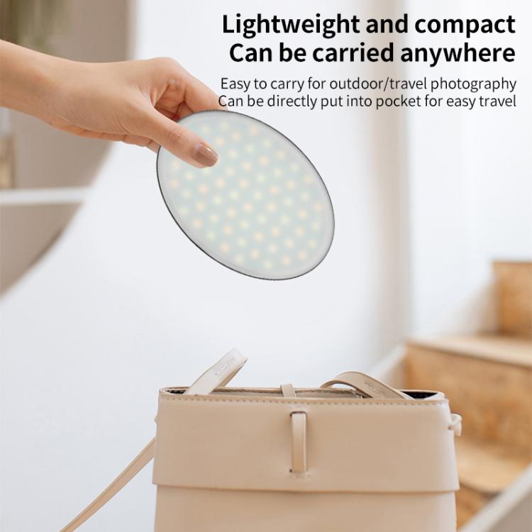 GZ-668 Full Color Portable Pocket Fill Light(Cold/Warm/White Light) - Selfie Light by buy2fix | Online Shopping UK | buy2fix