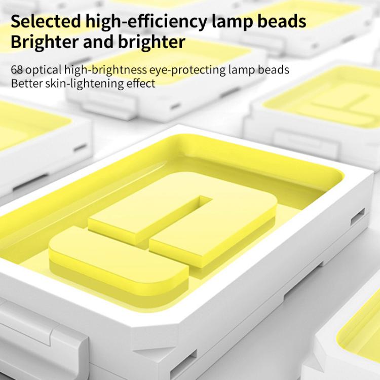 GZ-668 Full Color Portable Pocket Fill Light(Cold/Warm/White Light) - Selfie Light by buy2fix | Online Shopping UK | buy2fix