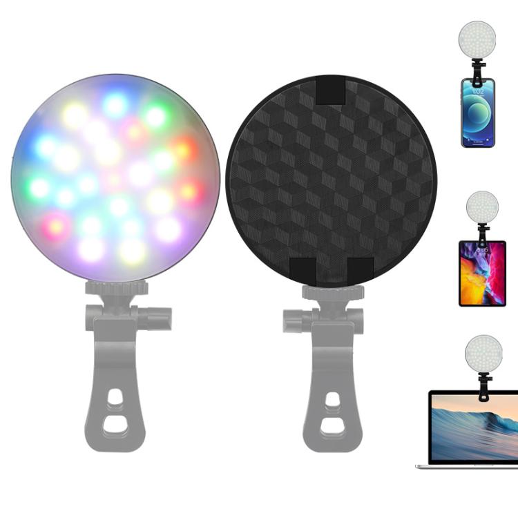 GZ-669 Full Color Round Portable Pocket Fill Light(RGB Light) - Selfie Light by buy2fix | Online Shopping UK | buy2fix