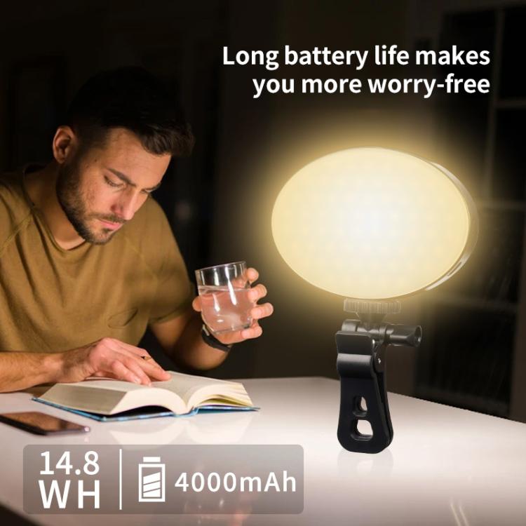 GZ-669 Full Color Round Portable Pocket Fill Light(Cold/Warm/White Light) - Selfie Light by buy2fix | Online Shopping UK | buy2fix