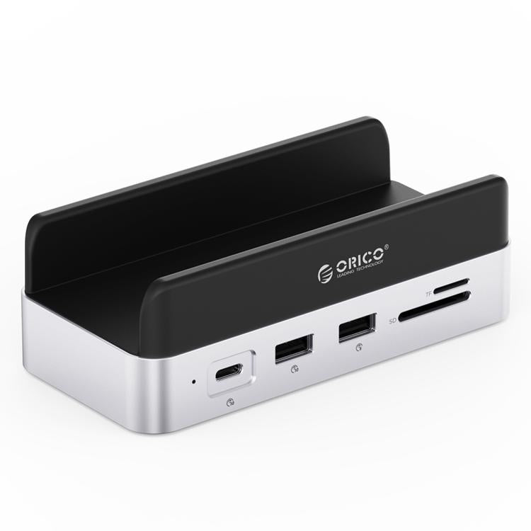 ORICO VSP10 Mini Dock Desktop Storage Expansion Multi-function Holder for Mac Mini 2024, Memory Capacity:512GB(Silver) - MINI PC Accessories & Gadgets by ORICO | Online Shopping UK | buy2fix