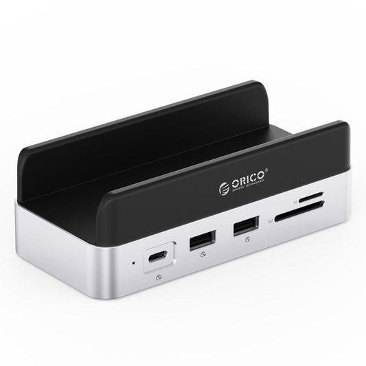 ORICO VSP10 Mini Dock Desktop Storage Expansion Multi-function Holder for Mac Mini 2024, Memory Capacity:512GB(Silver) - MINI PC Accessories & Gadgets by ORICO | Online Shopping UK | buy2fix