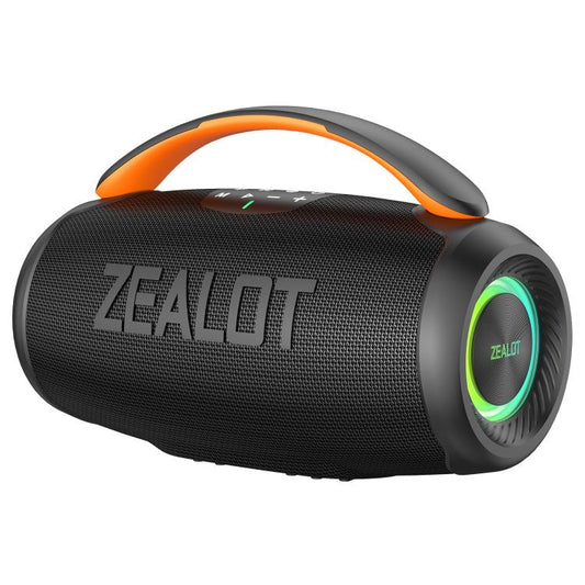 Zealot P11 50W Portable Outdoor RGB Bluetooth Speaker(Black) - Desktop Speaker by ZEALOT | Online Shopping UK | buy2fix