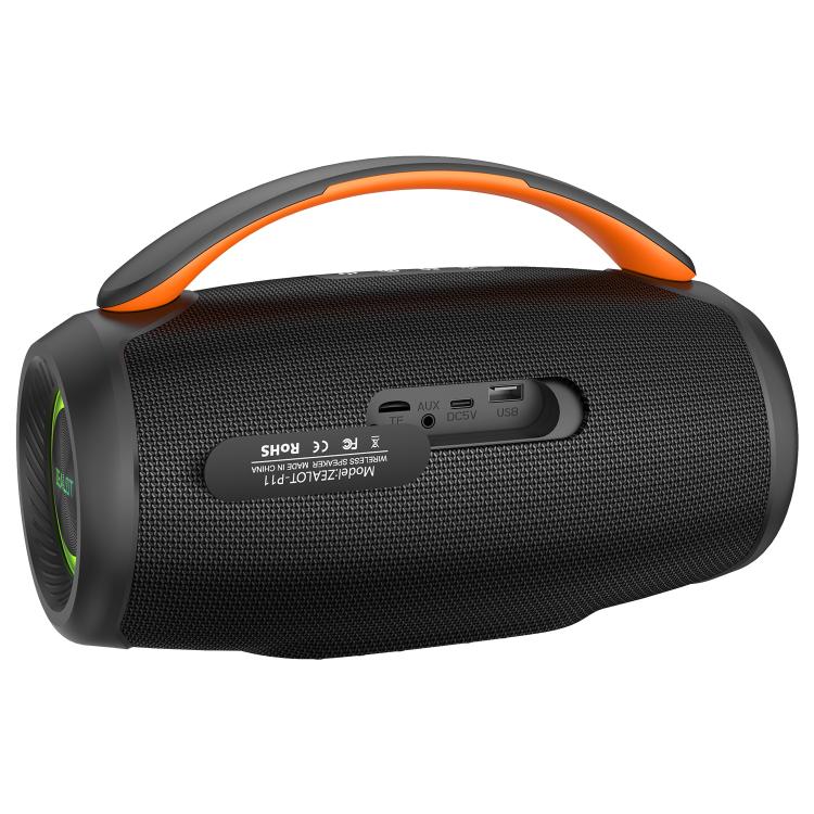 Zealot P11 50W Portable Outdoor RGB Bluetooth Speaker(Black) - Desktop Speaker by ZEALOT | Online Shopping UK | buy2fix