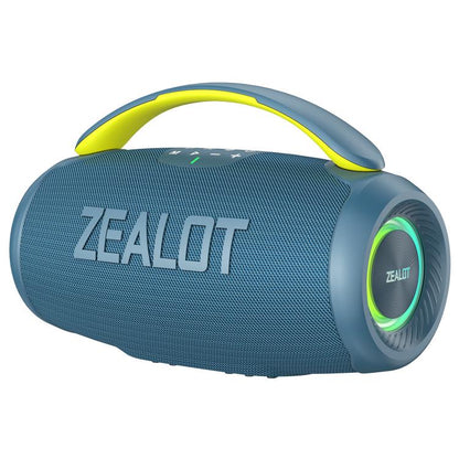 Zealot P11 50W Portable Outdoor RGB Bluetooth Speaker(Blue Cyan) - Desktop Speaker by ZEALOT | Online Shopping UK | buy2fix