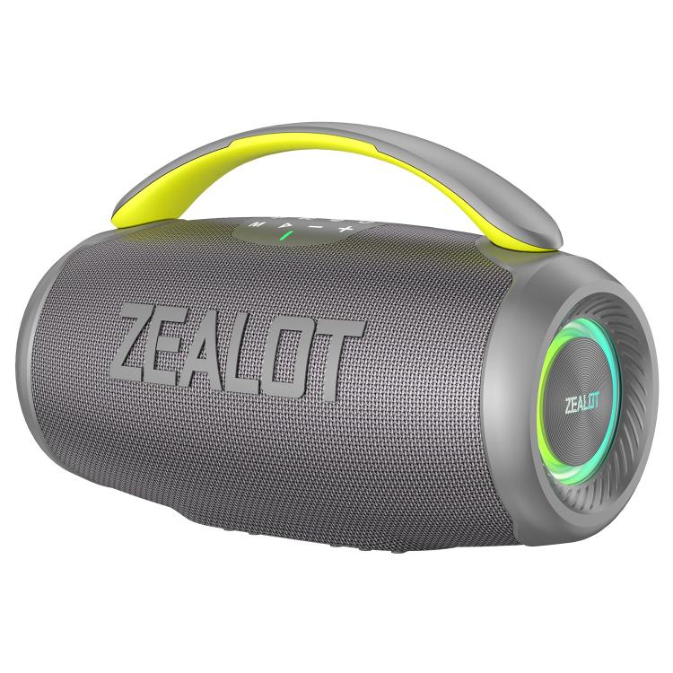 Zealot P11 50W Portable Outdoor RGB Bluetooth Speaker(Grey) - Desktop Speaker by ZEALOT | Online Shopping UK | buy2fix