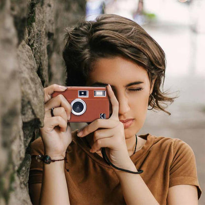 For Kodak EKTAR H35 Litchi Texture Soft Silicone Protective Case(White) - Protective Case by buy2fix | Online Shopping UK | buy2fix