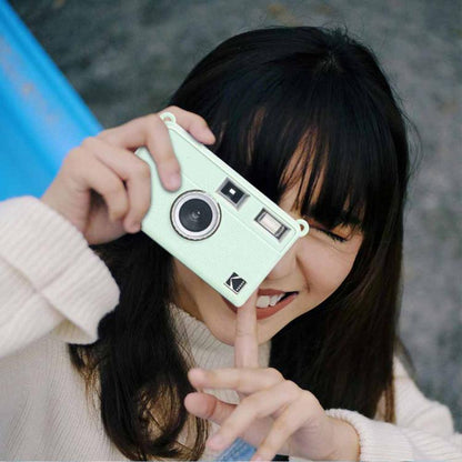 For Kodak EKTAR H35 Litchi Texture Soft Silicone Protective Case(Green) - Protective Case by buy2fix | Online Shopping UK | buy2fix