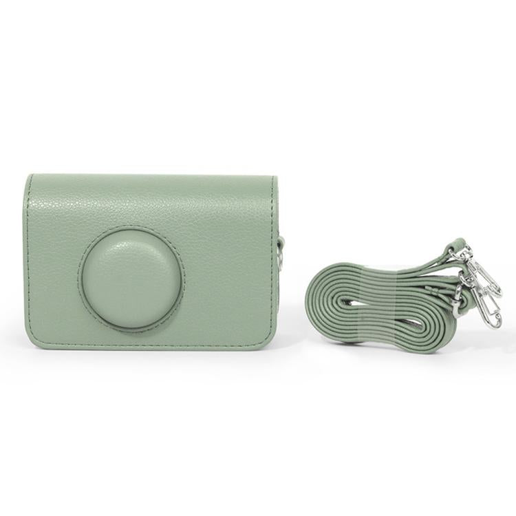 For Kodak EKTAR H35 / F501 / F9 Full Body Leather Camera Case Bag with Strap(Green) - Leather Bag by buy2fix | Online Shopping UK | buy2fix